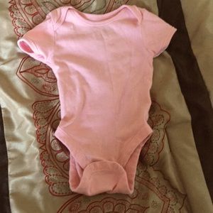 8/15 Light pink onesie